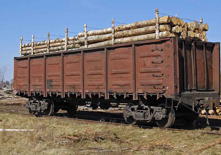 Перевозка ЛЕСА вагонами из Перми в Екатеринбург