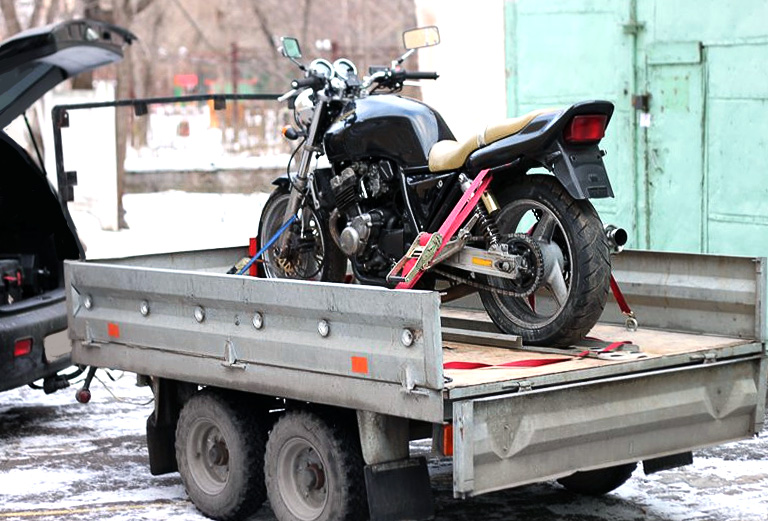 Мотоэвакуатор для мотоцикла стоимость из Уссурийска в Нижний Новгород